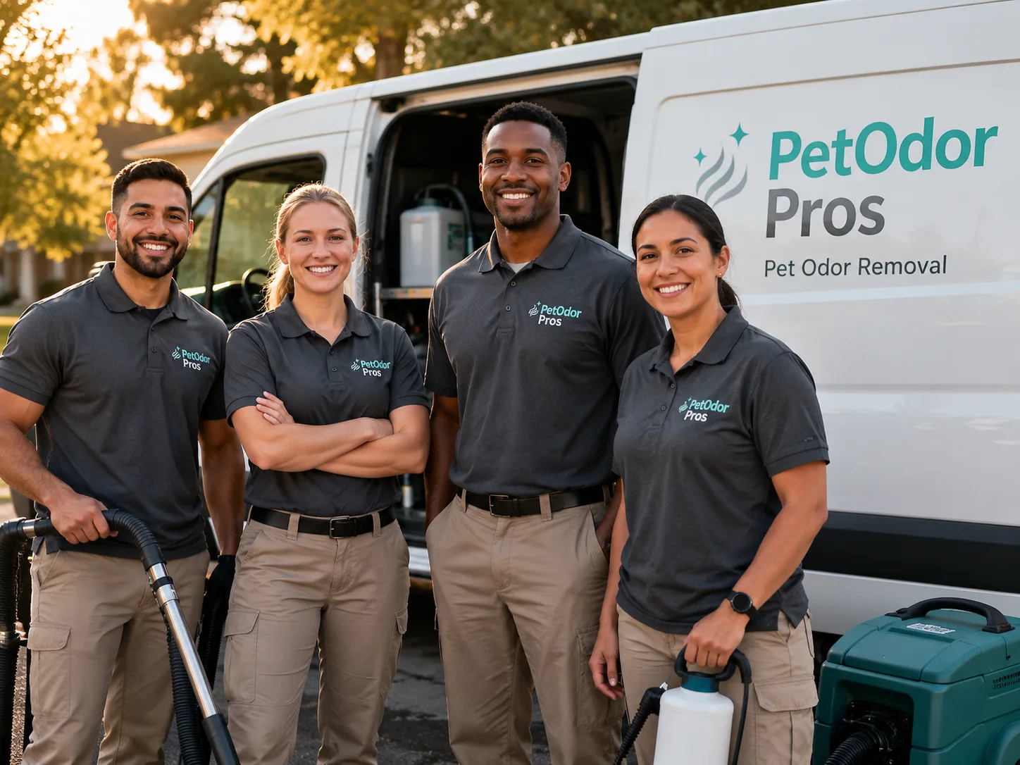 Pet Odor Removal team serving Pleasantville, PA